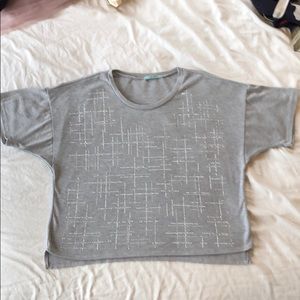 Pleione sparkly oversized T